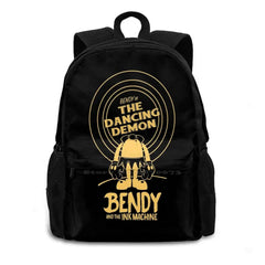 Yeallow Art Dancing Demon Bendy Song And The Ink Machine For Fans Gamer Bags Tra