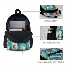 Yellow Fun 2 Backpacks Class Bags For Girls
