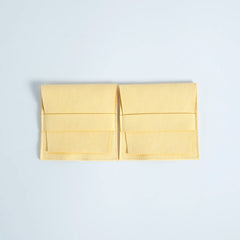 Yellow Microfiber Gift Bags 8x8cm Jewelry Accessories Pouch Wedding Favor