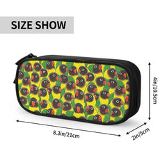 Lovebird Pen Box Student School Anime Zipper Pen Bag Pencase Gift