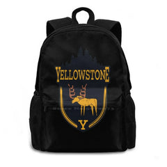 Yellowstone Park Backpacks for Men Women Teenagers Girls
