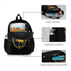 Yellowstone Park Backpacks for Men Women Teenagers Girls