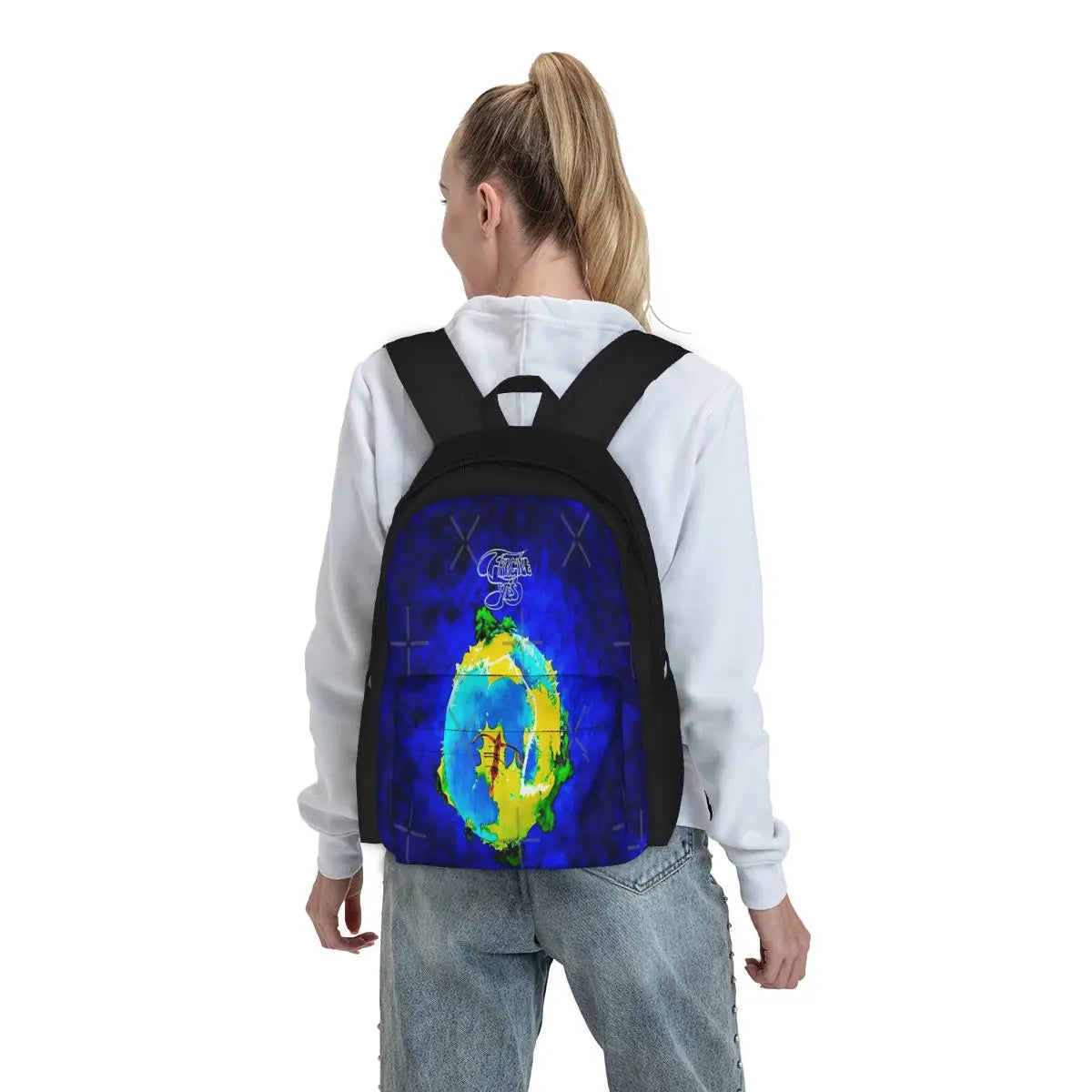 Fragile Progressive Backpacks for Men and Women