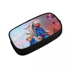 Anime Zipper Pen Bag Student School Stationery Child Gift