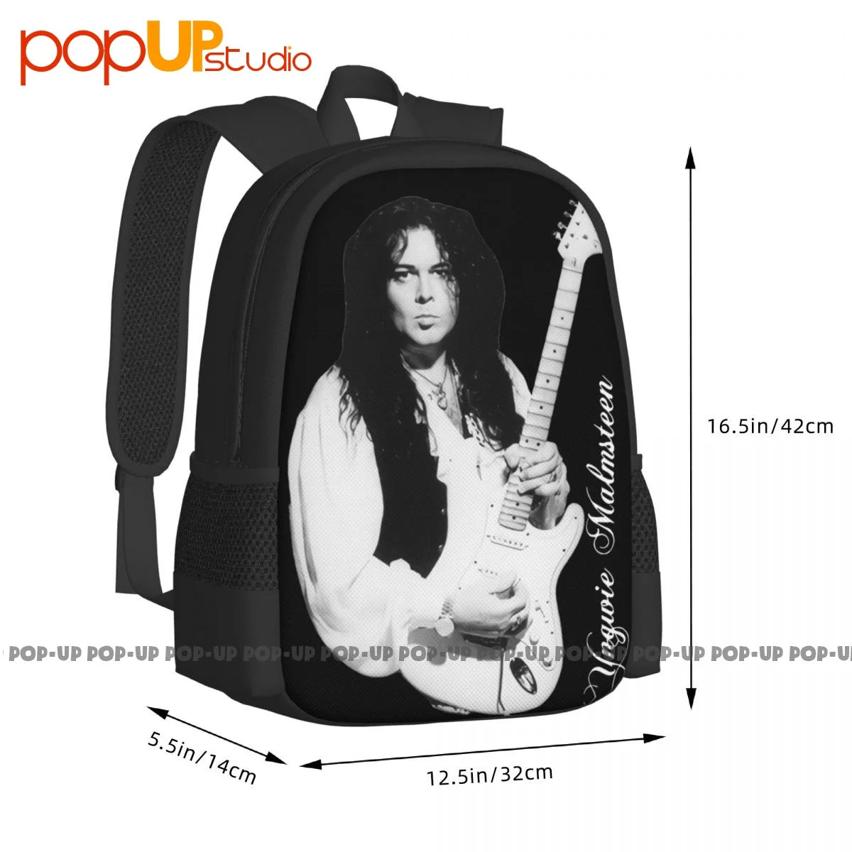 Yngwie Malmsteen Eco-Friendly Backpack with Large Capacity