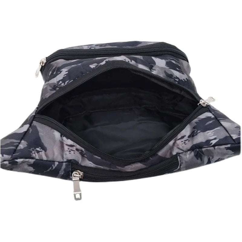 Camouflage Waist Bags Women High Capacity Fanny Pack Female Run Sports Belt Bag