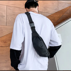 Nylon Chest Bag Messenger Pack All-match Sports Crossbody Bags