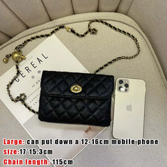 Women Waist Pack PU Fanny Packs Female Belt Bag Phone Chain Bags For Lady