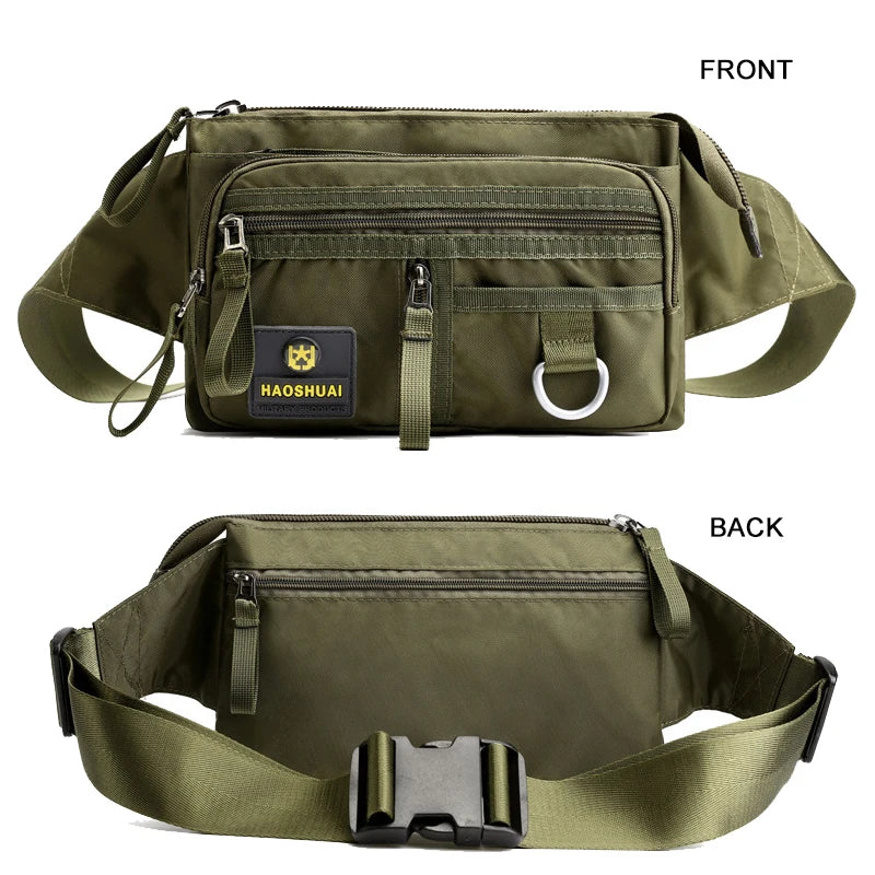 Waterproof Nylon Chest Bag for Men Women