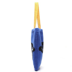 Japanese Knitting Handbags Large Capacity Jacquard Purses Shopper Bag
