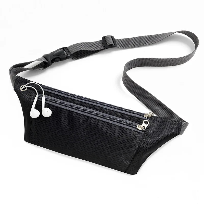 Waterproof Bum Bag Waist Fanny Pack Men Chest Belt Bags Shoulder Pack