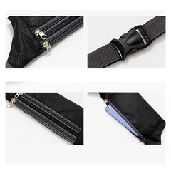 Waterproof Bum Bag Waist Fanny Pack Men Chest Belt Bags Shoulder Pack