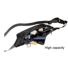 Waterproof Bum Bag Waist Fanny Pack Men Chest Belt Bags Shoulder Pack