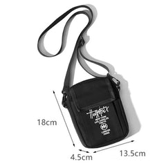 YoReai Sling Bag Mini Crossbody Shoulder Bags Canvas Messenger Couple Leisure