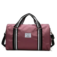 Yoga Gym Bag with Shoe Compartment and Wet-Dry Separation