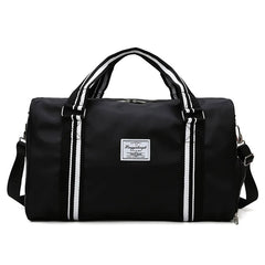 Yoga Gym Bag with Shoe Compartment and Wet-Dry Separation