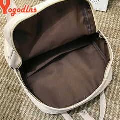 Waterproof Canvas Backpack for Teen Girls Laptop