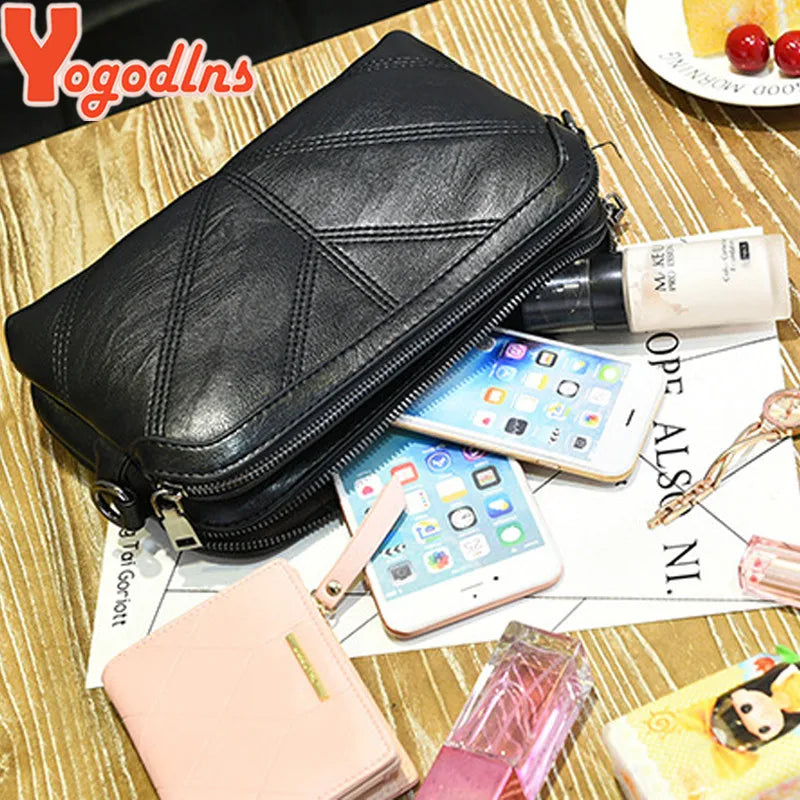 Summer Women Bag Leather Handbags PU Shoulder Small Flap Crossbody Bags