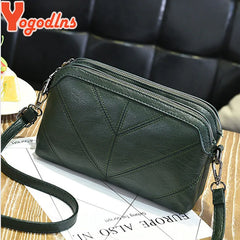 Summer Women Bag Leather Handbags PU Shoulder Small Flap Crossbody Bags