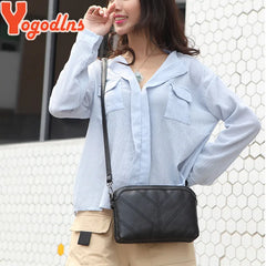 Summer Women Bag Leather Handbags PU Shoulder Small Flap Crossbody Bags