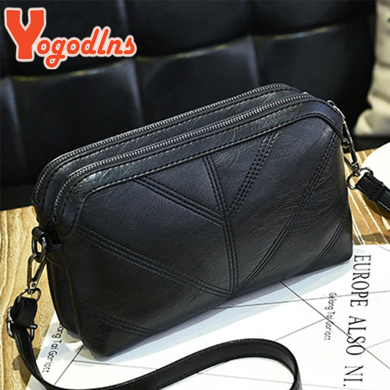 Summer Women Bag Leather Handbags PU Shoulder Small Flap Crossbody Bags