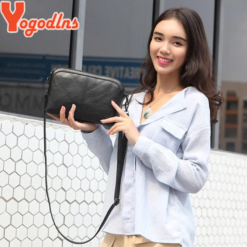 Summer Women Bag Leather Handbags PU Shoulder Small Flap Crossbody Bags
