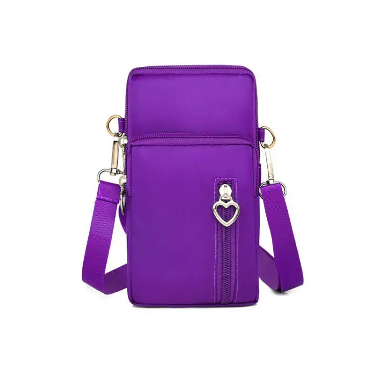Waterproof Nylon Crossbody Bag for Women Multifunction Small Bag