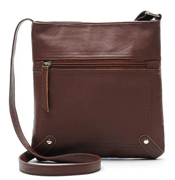 Women Messenger Bag Leather Crossbody Shoulder Handbag Satchel