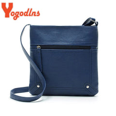 Women Messenger Bag Leather Crossbody Shoulder Handbag Satchel