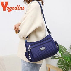 Waterproof Oxford Crossbody Bag Multi-pocket Shoulder Women's Handbag