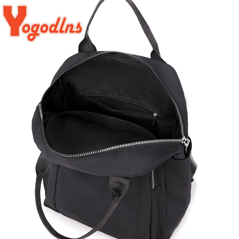 Women Large Capacity School Bag Teen Travel Waterproof Rucksack