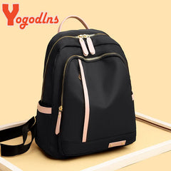 Oxford Backpack Women Large Capacity School Bags Waterproof Travel Rucksack