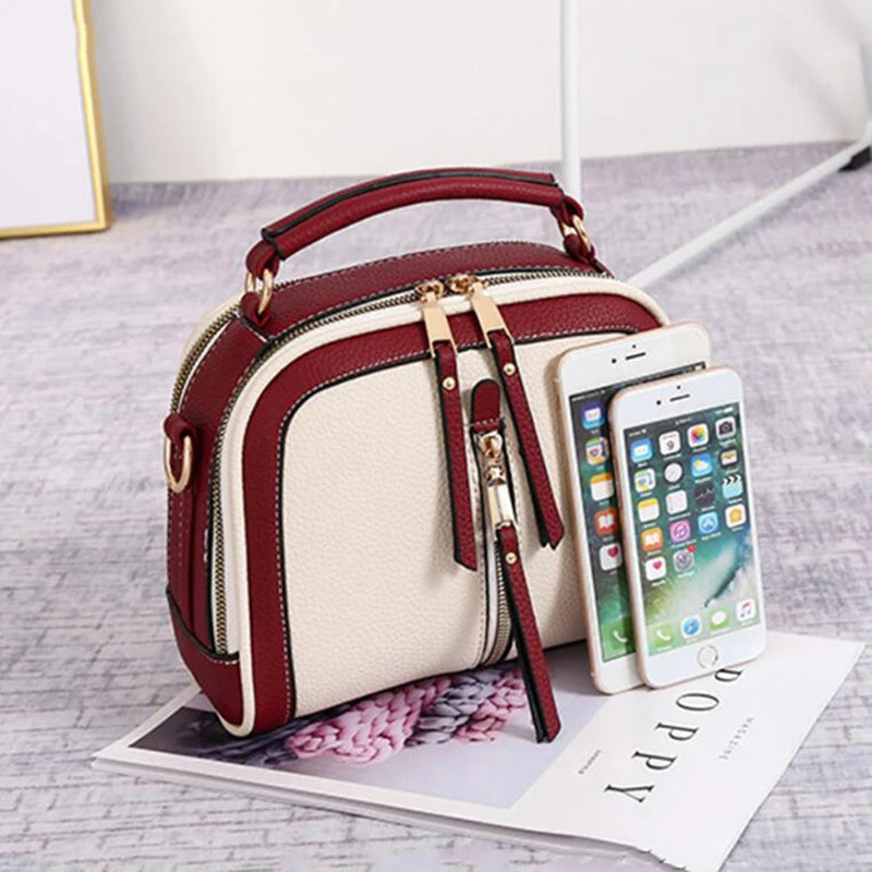 Yogodlns Shoulder Bag Women PU Leather Handbag Crossbody Chains