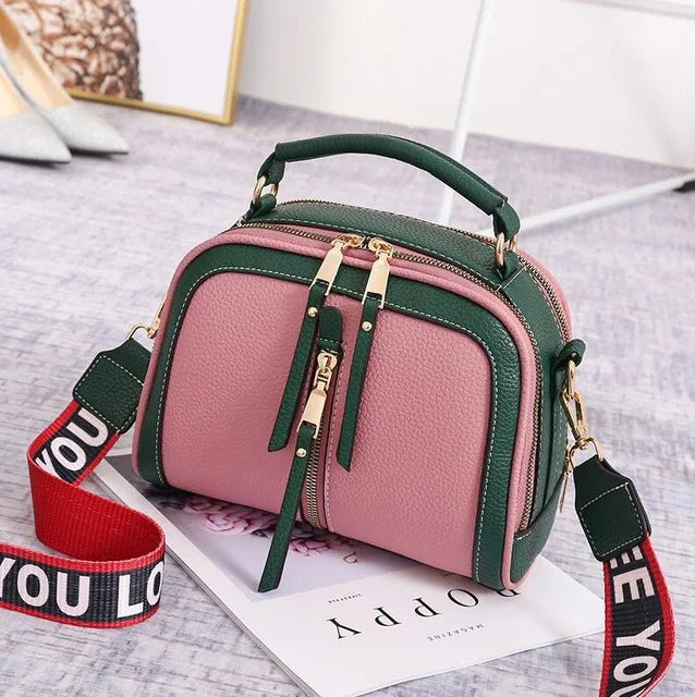 Yogodlns Shoulder Bag Women PU Leather Handbag Crossbody Chains