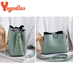 Tassel Bucket Bag Large Capacity Shoulder Messenger Lady Shopping Purse Tote