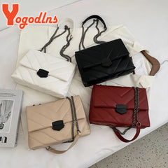 Women Crossbody Bag Chain Shoulder Handbag