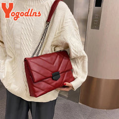 Women Crossbody Bag Chain Shoulder Handbag