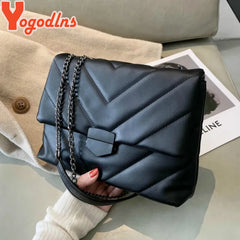Women Crossbody Bag Chain Shoulder Handbag