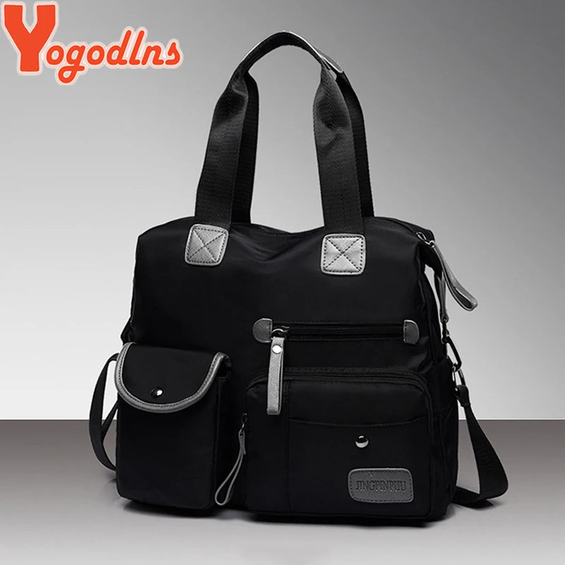 Nylon Women Messenger Bags Large Capacity Handbag