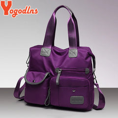 Nylon Women Messenger Bags Large Capacity Handbag