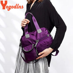 Nylon Women Messenger Bags Large Capacity Handbag