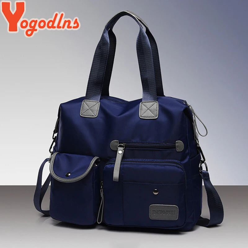 Nylon Women Messenger Bags Large Capacity Handbag