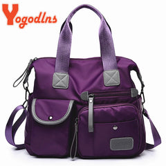 Nylon Women Messenger Bags Large Capacity Handbag