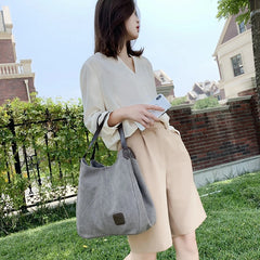 Girl Tote Bag Leisure Bag Canvas Handbag Modern Style