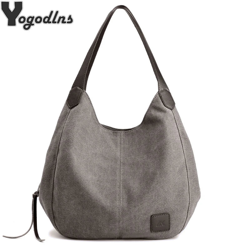 Girl Tote Bag Leisure Bag Canvas Handbag Modern Style