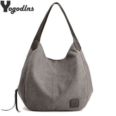 Girl Tote Bag Leisure Bag Canvas Handbag Modern Style