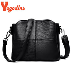 Retro Soft Leather Shoulder Bag Women Crossbody Handbag Purse