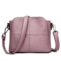 Retro Soft Leather Shoulder Bag Women Crossbody Handbag Purse
