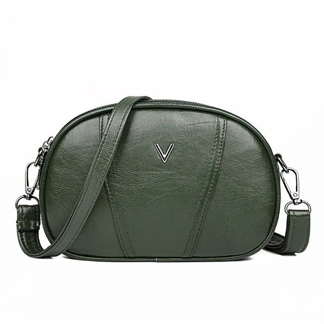 Summer Small Shoulder Messenger Bag Female PU Leather Handbags Crossbody Bags