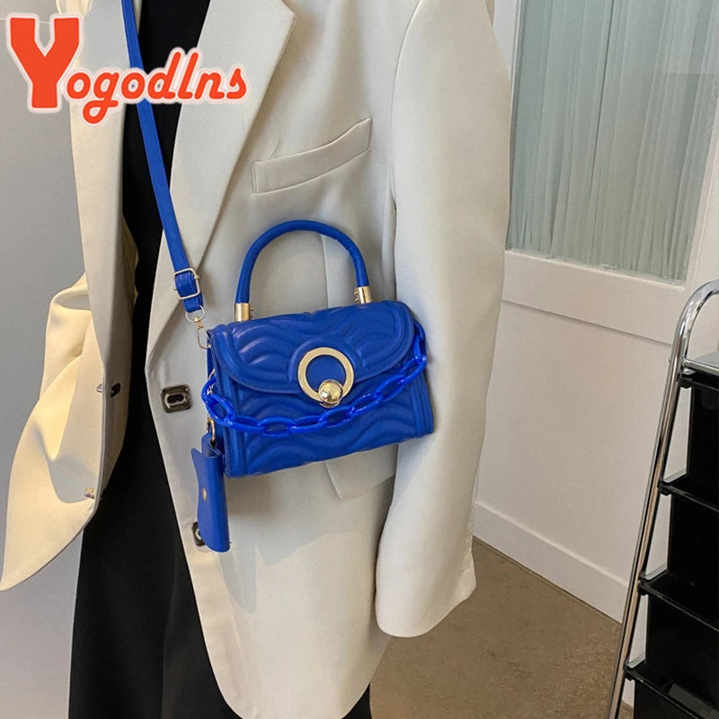 Summer Small Square Bag Candy Shoulder Bag Ladies Crossbody Handbags